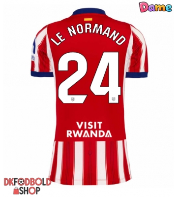 Atletico Madrid Robin Le Normand #24 Hjemmebanetrøje Dame 2026-27 Kort ærmer Atletico Madrid Robin Le Normand #24 Hjemmebanetrøje Dame 2026-27 Kort ærmer